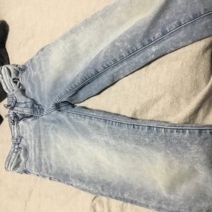 Acid wash American Eagle jeggings